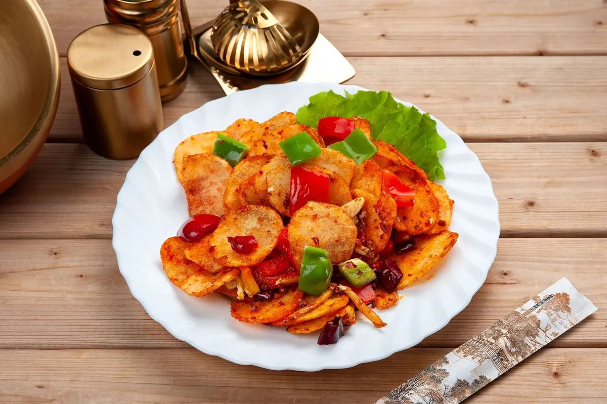 Картофель по-дунгански